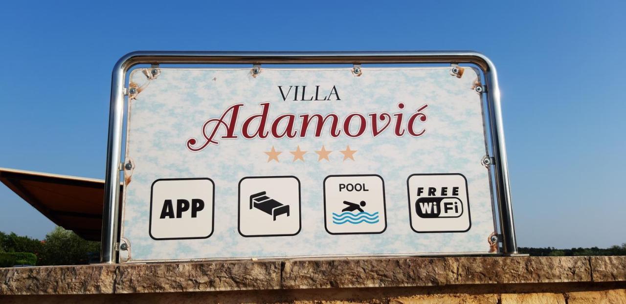 Apartments & Rooms Villa Adamovic Umago Exterior foto